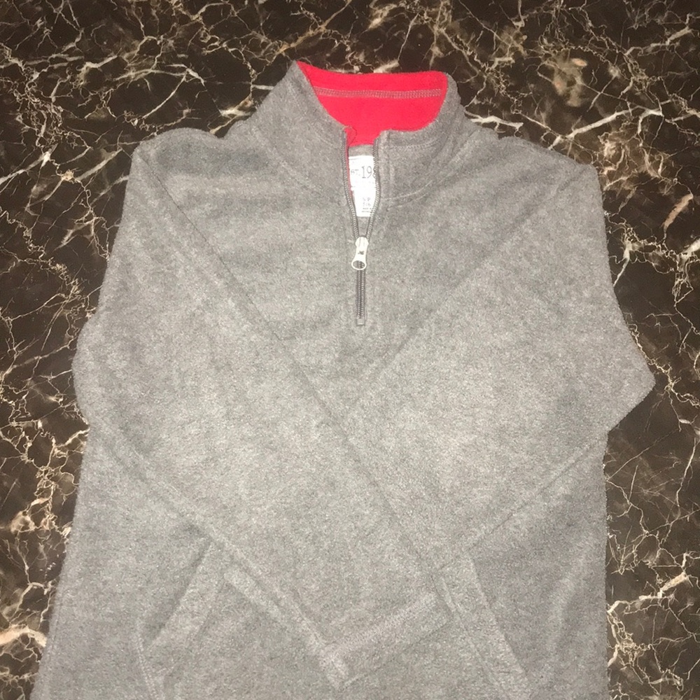 Boys fleece lined sweater